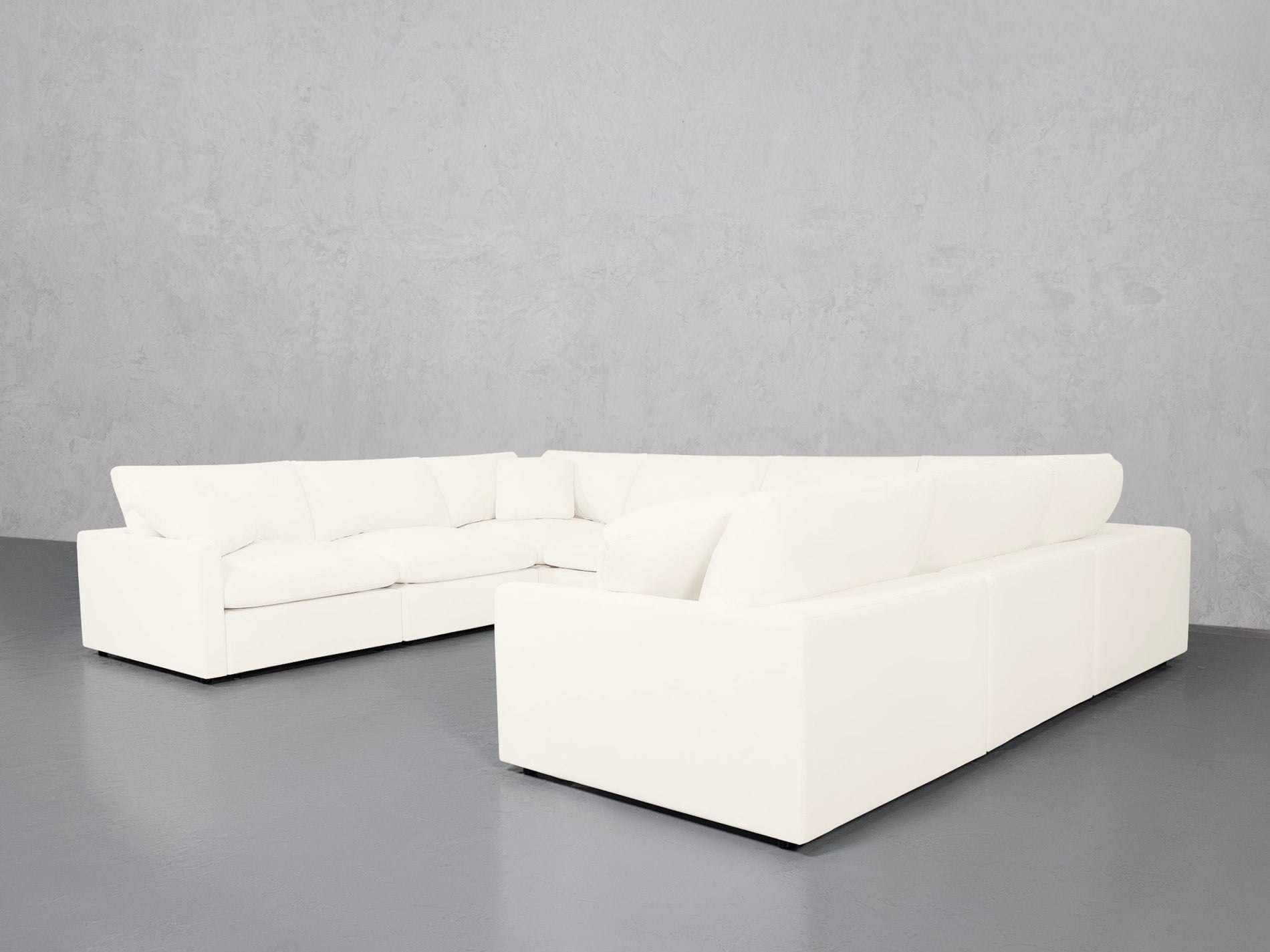 8-Seat Modular U-Sectional (Thin Arms) - 7th Avenue