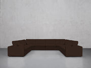 8-Seat Modular U-Sectional (Thin Arms) - 7th Avenue
