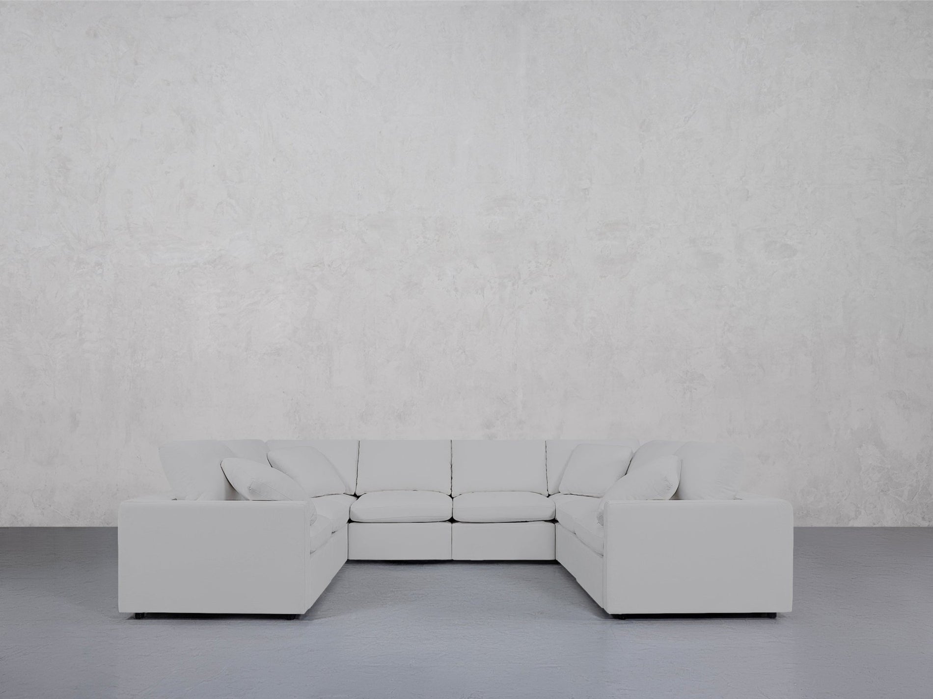 8-Seat Modular U-Sectional (Thin Arms) - 7th Avenue
