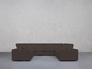 8-Seat Modular U-Sectional (Thin Arms) - 7th Avenue