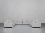 8-Seat Modular U-Sectional (Thin Arms) - 7th Avenue
