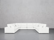 8-Seat Modular U-Sectional (Thin Arms) - 7th Avenue
