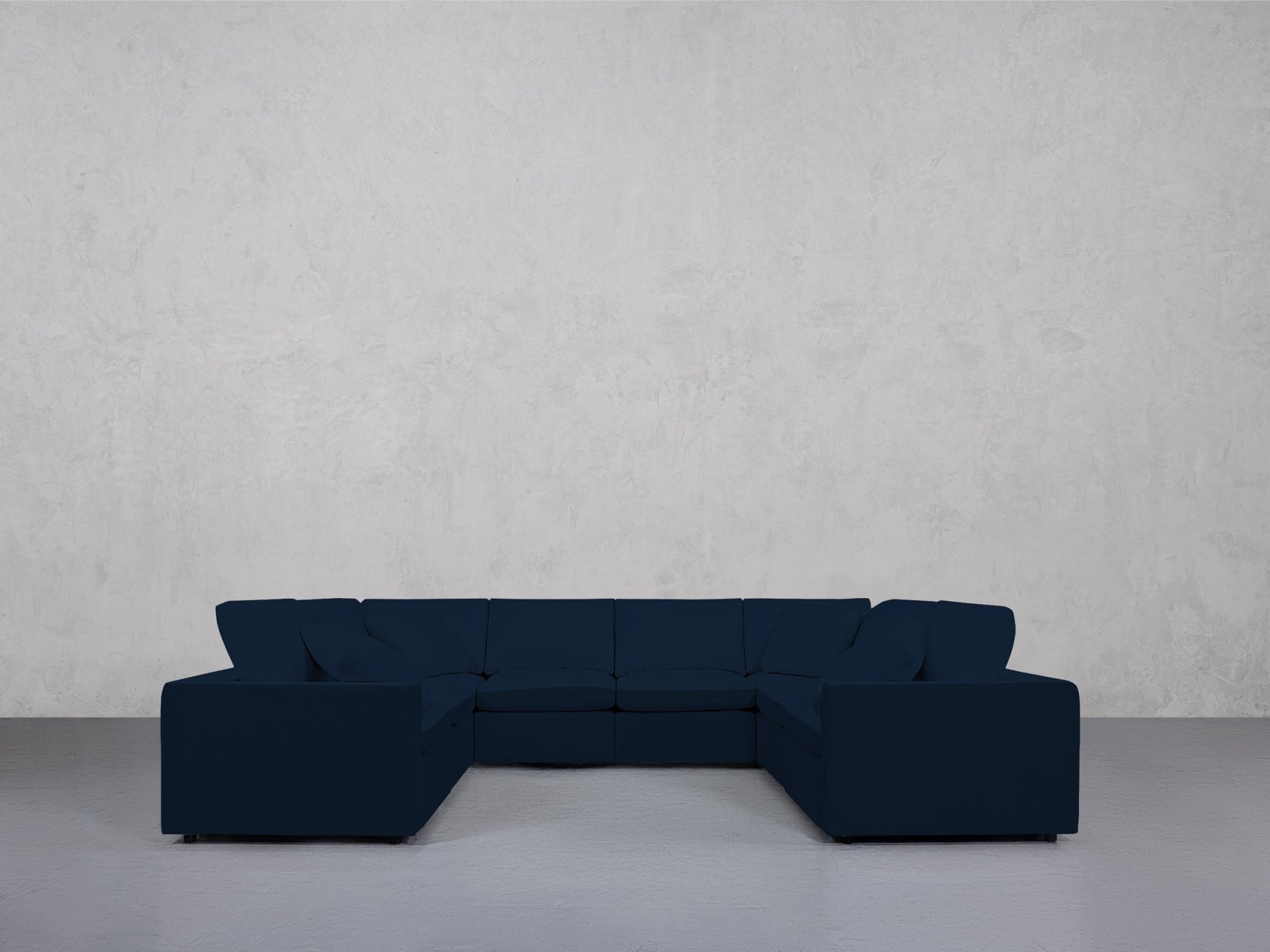 8-Seat Modular U-Sectional (Thin Arms) - 7th Avenue