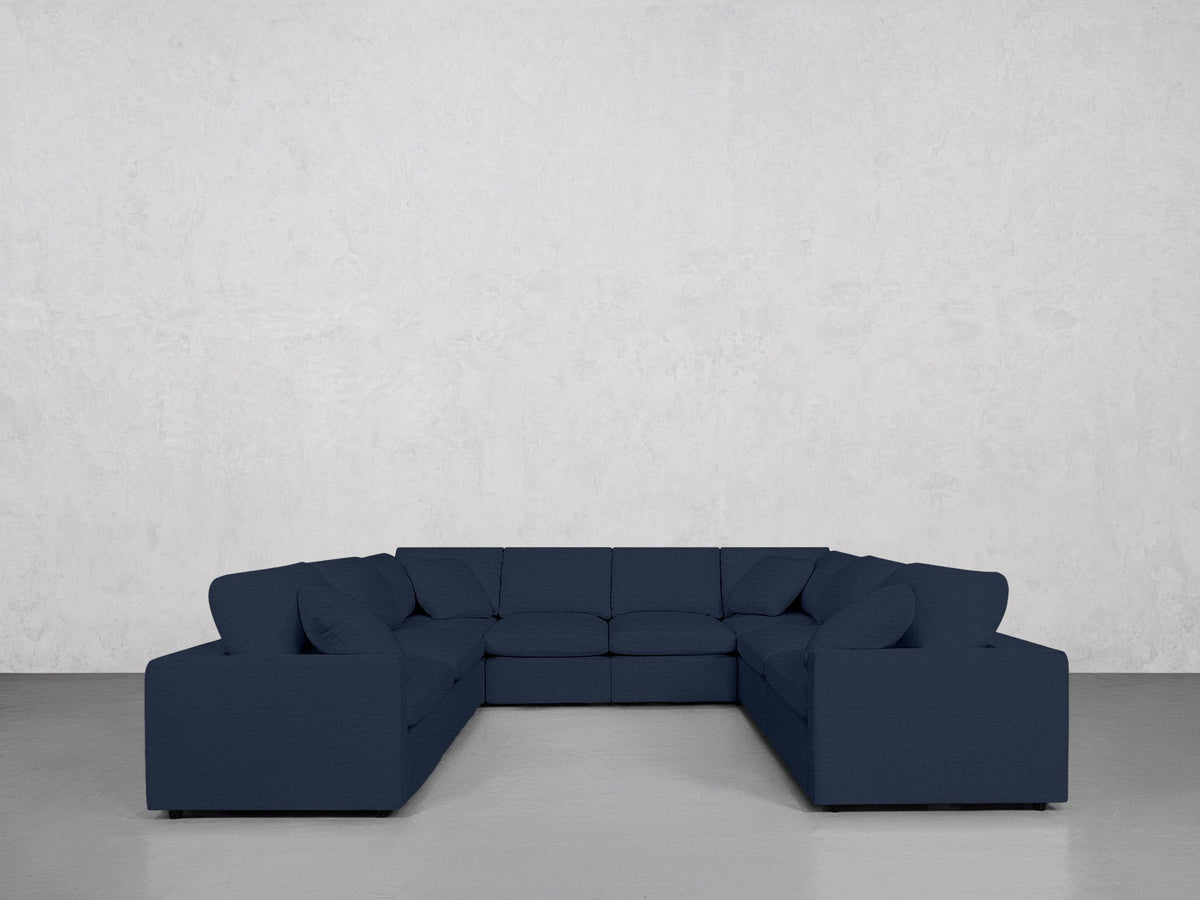 8-Seat Modular U-Sectional (Thin Arms) - 7th Avenue