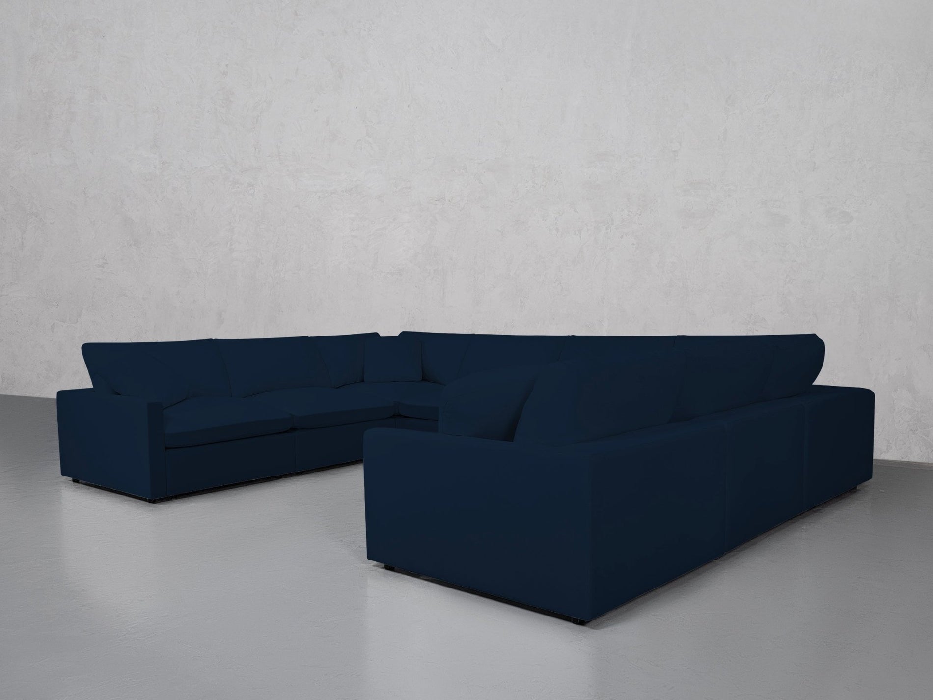 8-Seat Modular U-Sectional (Thin Arms) - 7th Avenue