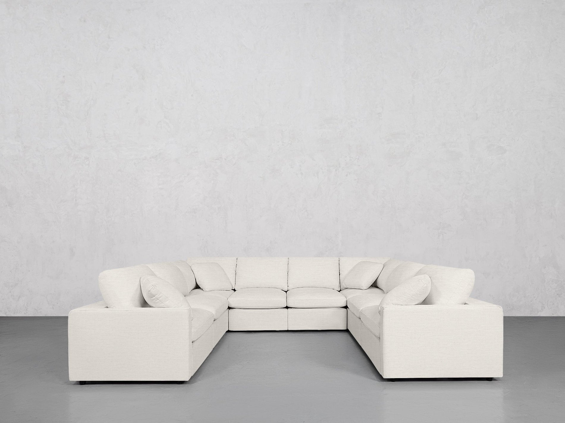 8-Seat Modular U-Sectional (Thin Arms) - 7th Avenue