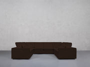 8-Seat Modular U-Sectional (Thin Arms) - 7th Avenue