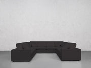 8-Seat Modular U-Sectional (Thin Arms) - 7th Avenue
