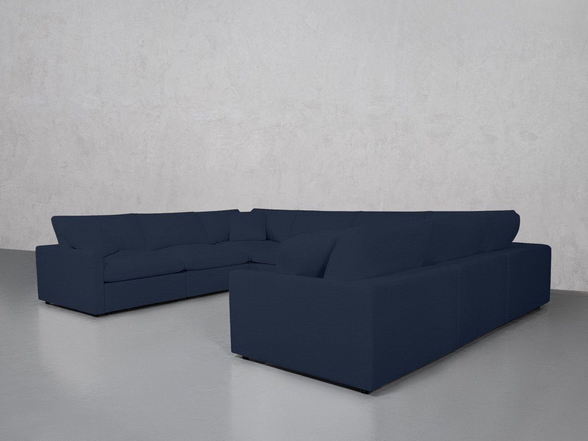 8-Seat Modular U-Sectional (Thin Arms) - 7th Avenue