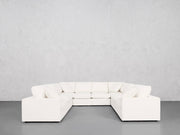 8-Seat Modular U-Sectional (Thin Arms) - 7th Avenue