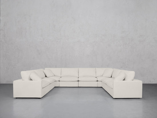 8-Seat Modular U-Sectional (Thin Arms) - 7th Avenue