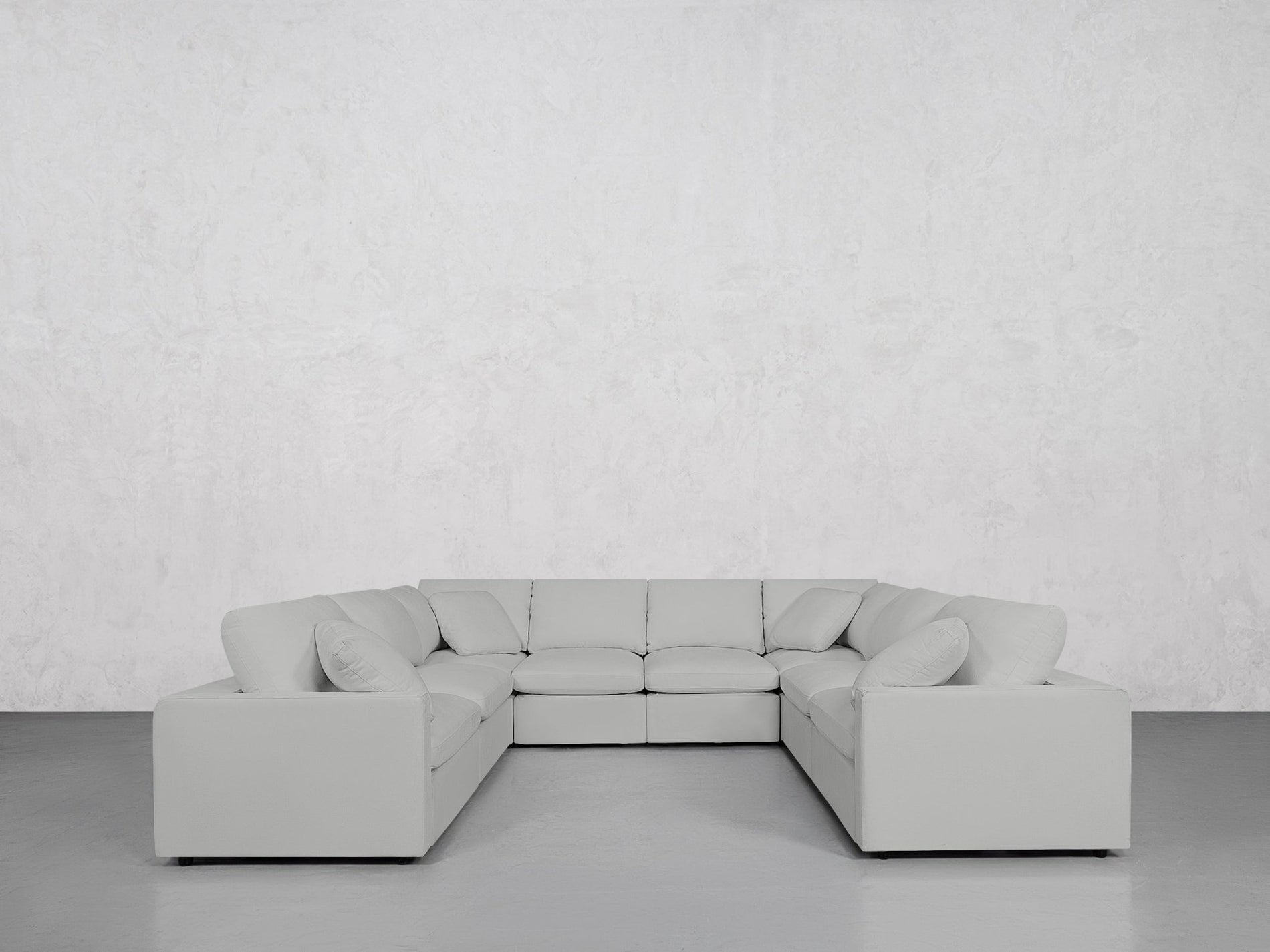 8-Seat Modular U-Sectional (Thin Arms) - 7th Avenue