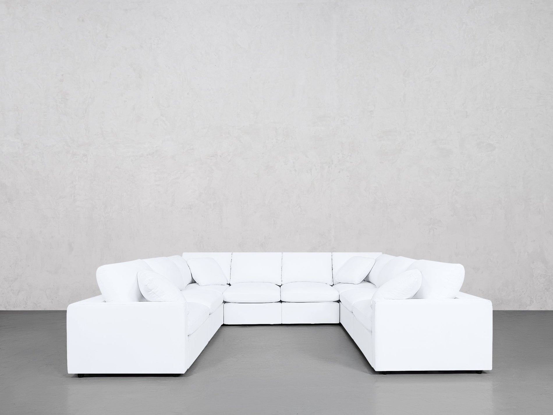 8-Seat Modular U-Sectional (Thin Arms) - 7th Avenue