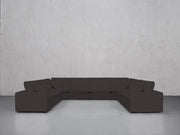 8-Seat Modular U-Sectional (Thin Arms) - 7th Avenue