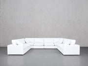 8-Seat Modular U-Sectional (Thin Arms) - 7th Avenue