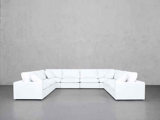 8-Seat Modular U-Sectional (Thin Arms) - 7th Avenue