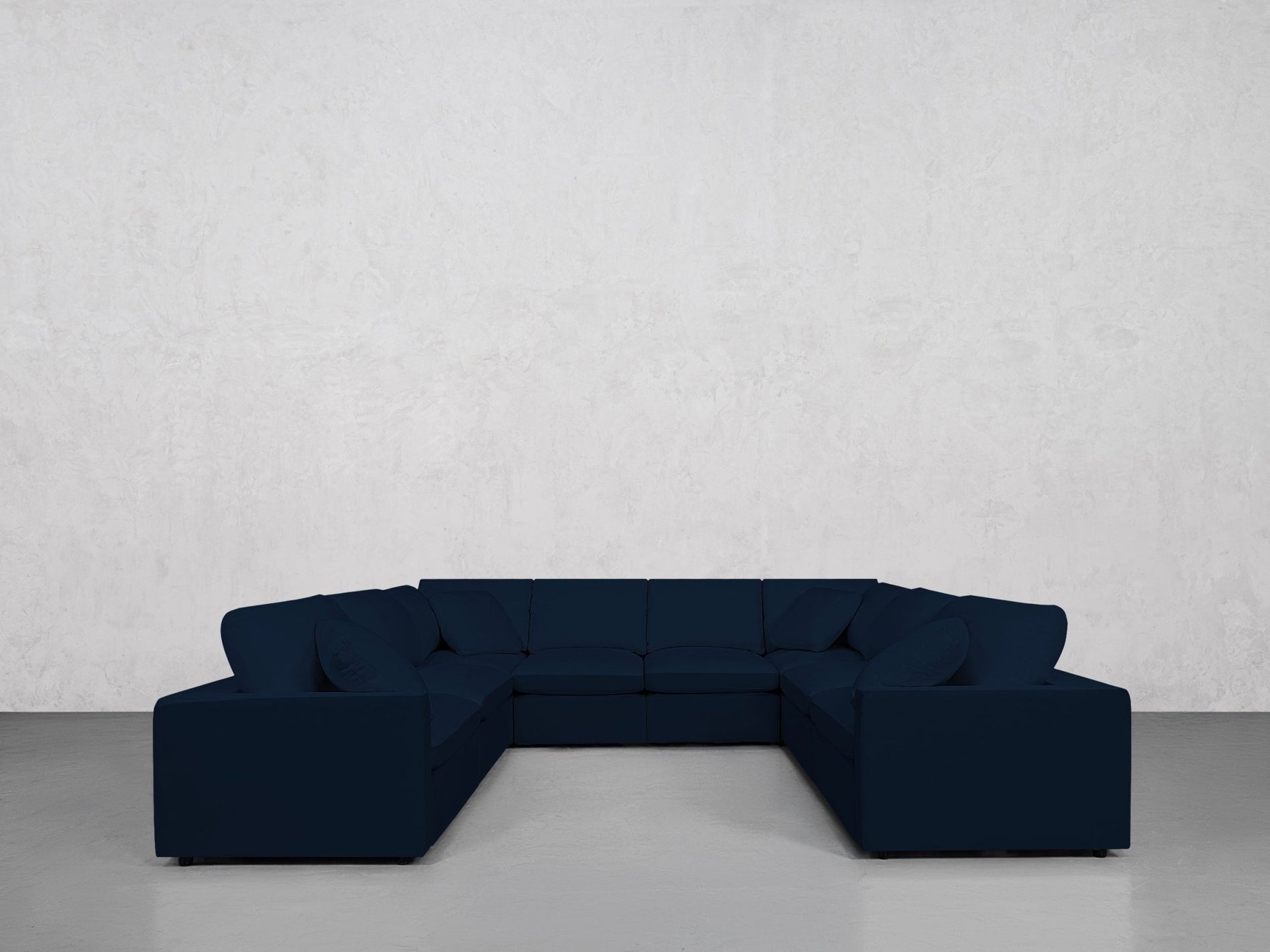 8-Seat Modular U-Sectional (Thin Arms) - 7th Avenue