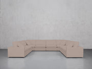 8-Seat Modular U-Sectional (Thin Arms) - 7th Avenue