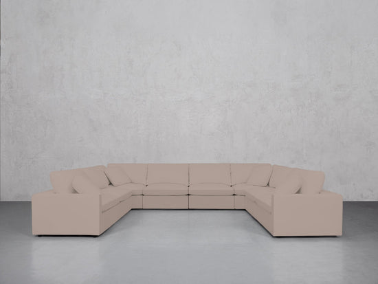 8-Seat Modular U-Sectional (Thin Arms) - 7th Avenue