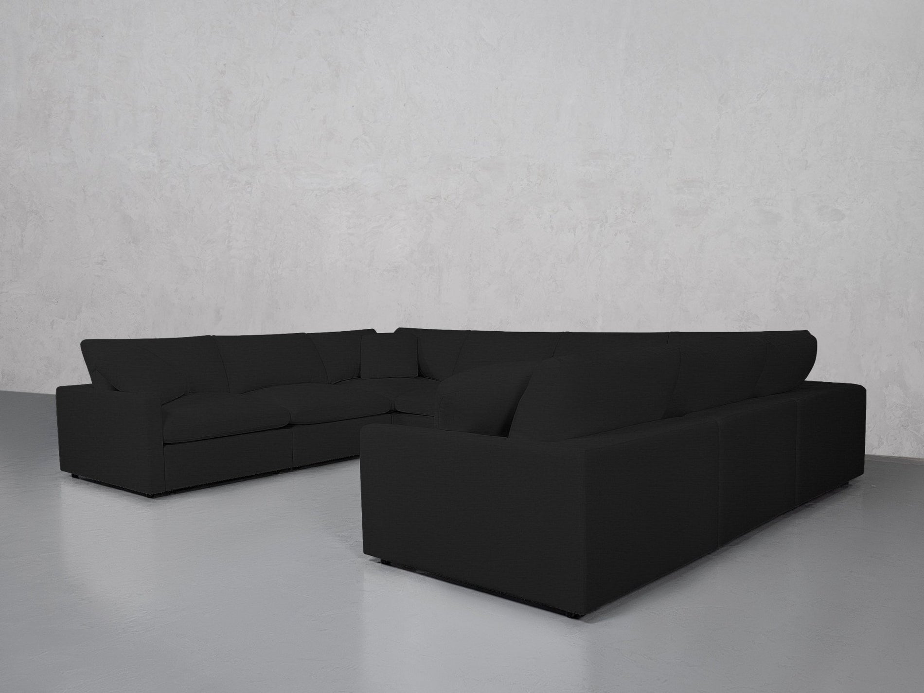 8-Seat Modular U-Sectional (Thin Arms) - 7th Avenue