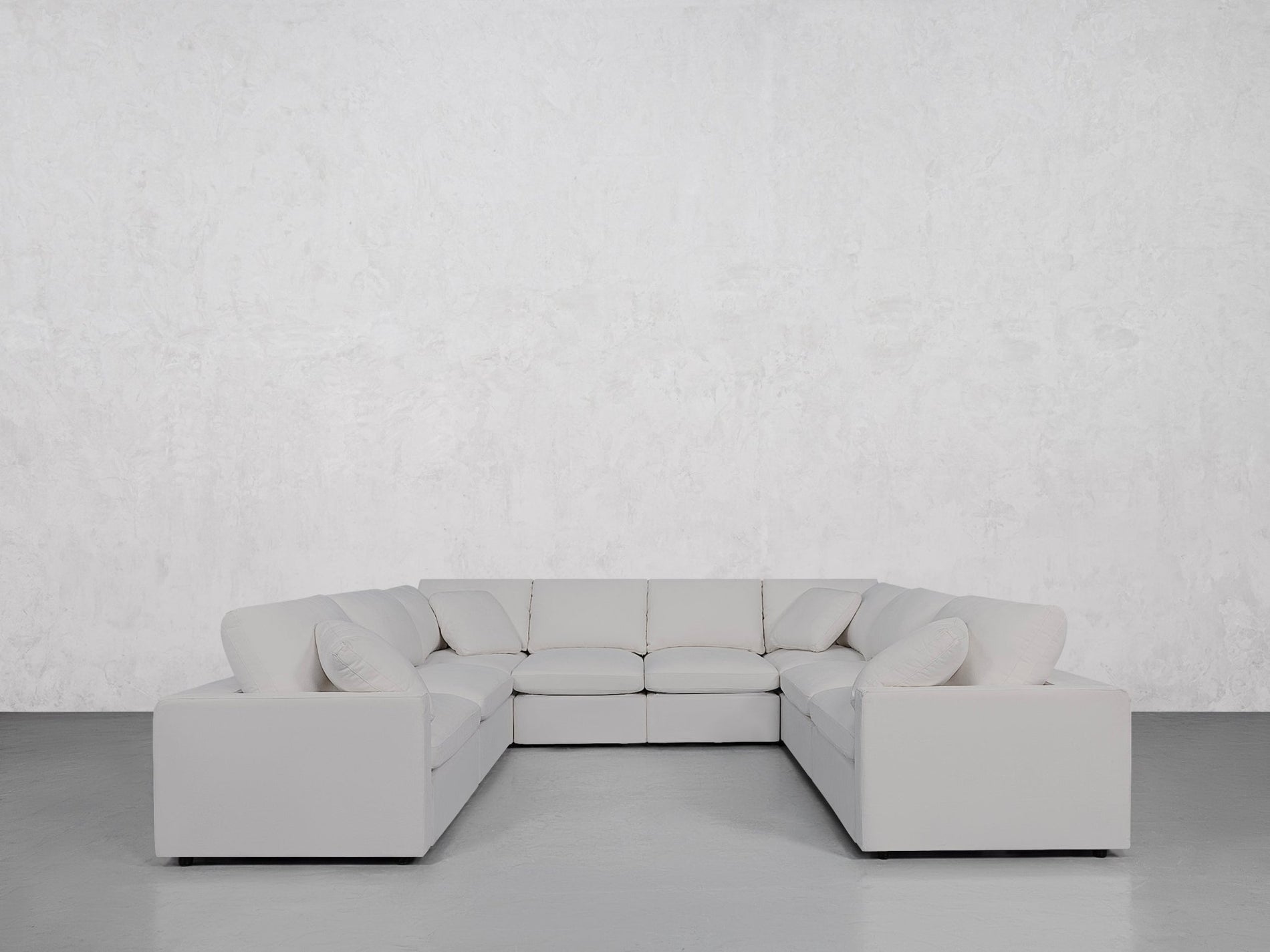 8-Seat Modular U-Sectional (Thin Arms) - 7th Avenue
