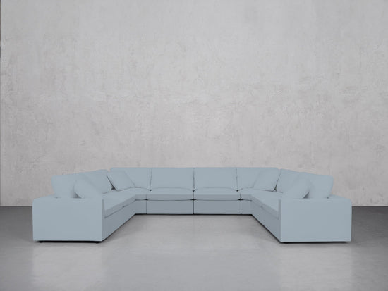 8-Seat Modular U-Sectional (Thin Arms) - 7th Avenue