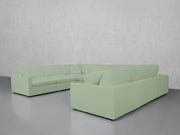 8-Seat Modular U-Sectional (Thin Arms) - 7th Avenue