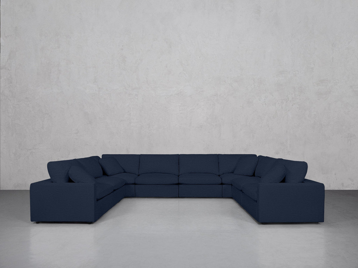 8-Seat Modular U-Sectional (Thin Arms) - 7th Avenue