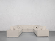 8-Seat Modular U-Sectional (Thin Arms) - 7th Avenue