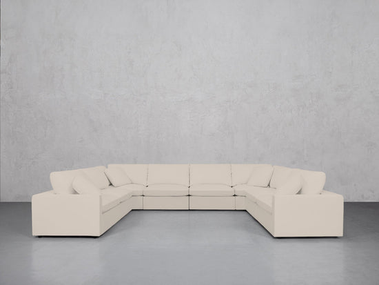 8-Seat Modular U-Sectional (Thin Arms) - 7th Avenue
