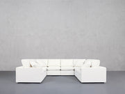 8-Seat Modular U-Sectional (Thin Arms) - 7th Avenue
