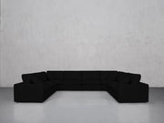 8-Seat Modular U-Sectional (Thin Arms) - 7th Avenue