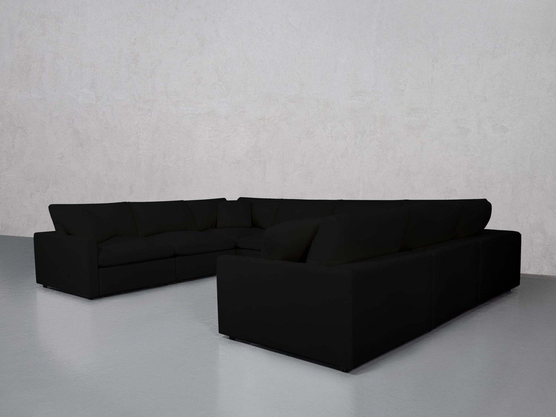 8-Seat Modular U-Sectional (Thin Arms) - 7th Avenue