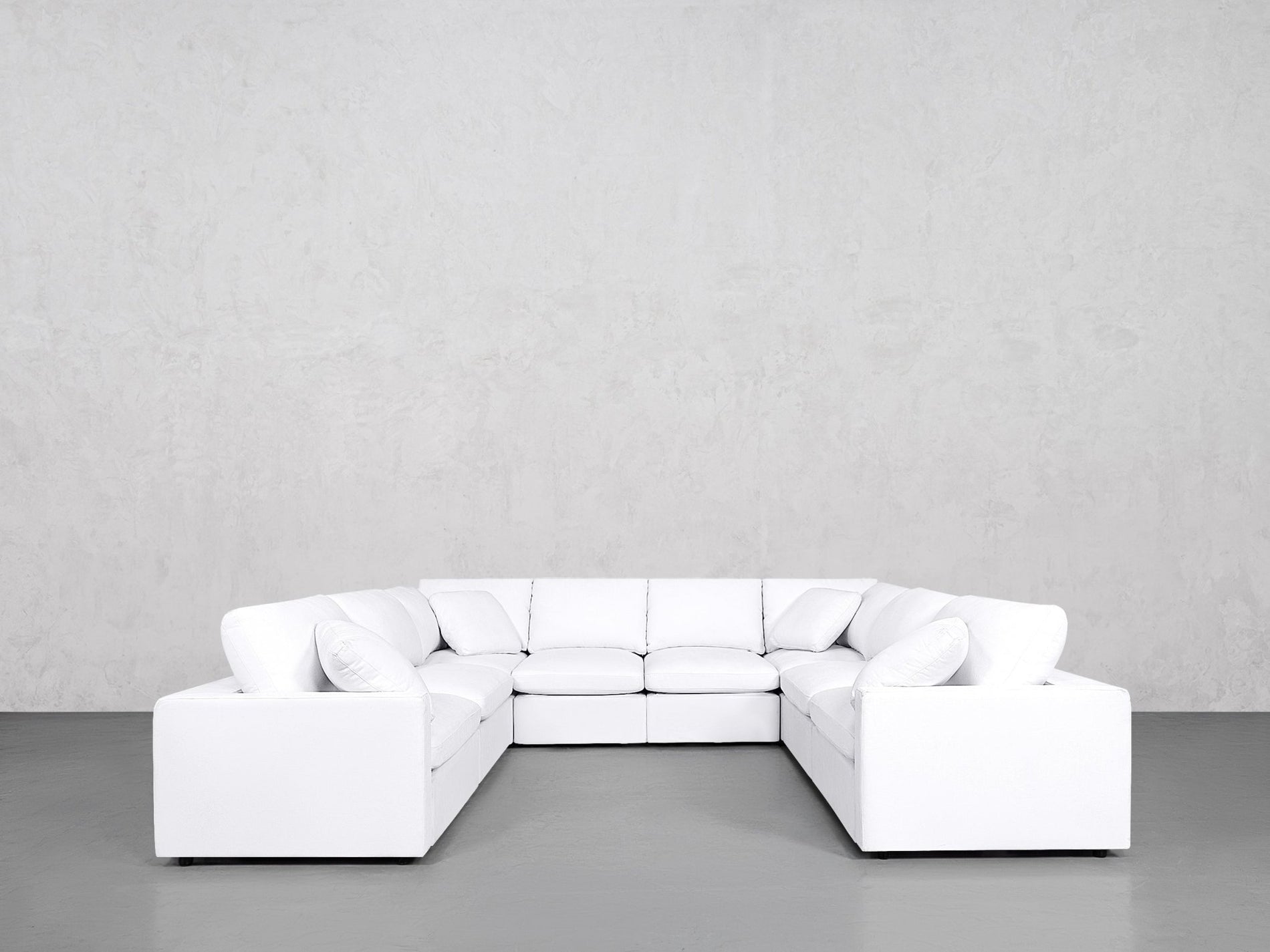 8-Seat Modular U-Sectional (Thin Arms) - 7th Avenue