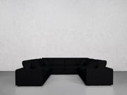 8-Seat Modular U-Sectional (Thin Arms) - 7th Avenue