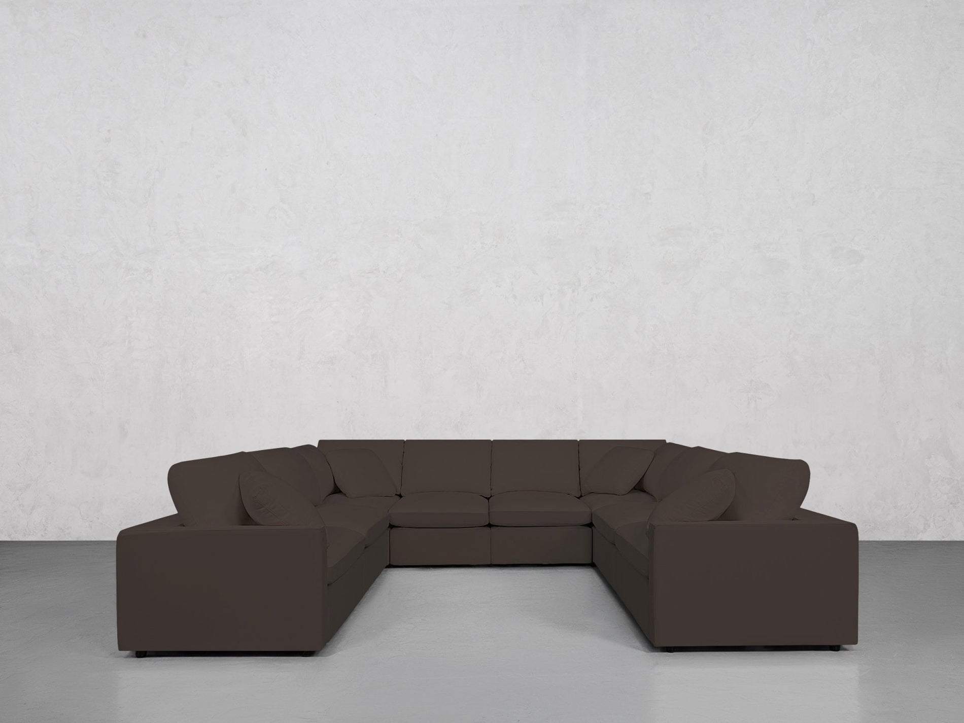8-Seat Modular U-Sectional (Thin Arms) - 7th Avenue