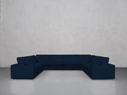 8-Seat Modular U-Sectional (Thin Arms) - 7th Avenue