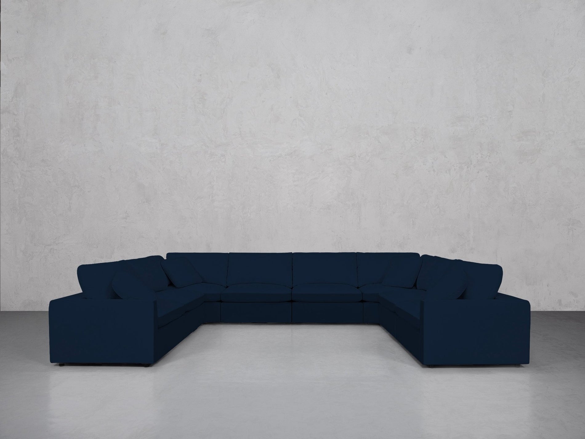 8-Seat Modular U-Sectional (Thin Arms) - 7th Avenue
