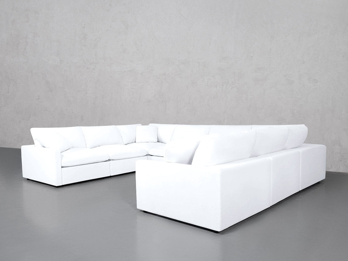 8-Seat Modular U-Sectional (Thin Arms) - 7th Avenue