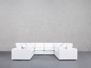 8-Seat Modular U-Sectional (Thin Arms) - 7th Avenue