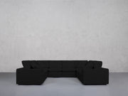 8-Seat Modular U-Sectional (Thin Arms) - 7th Avenue