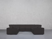 8-Seat Modular U-Sectional (Thin Arms) - 7th Avenue
