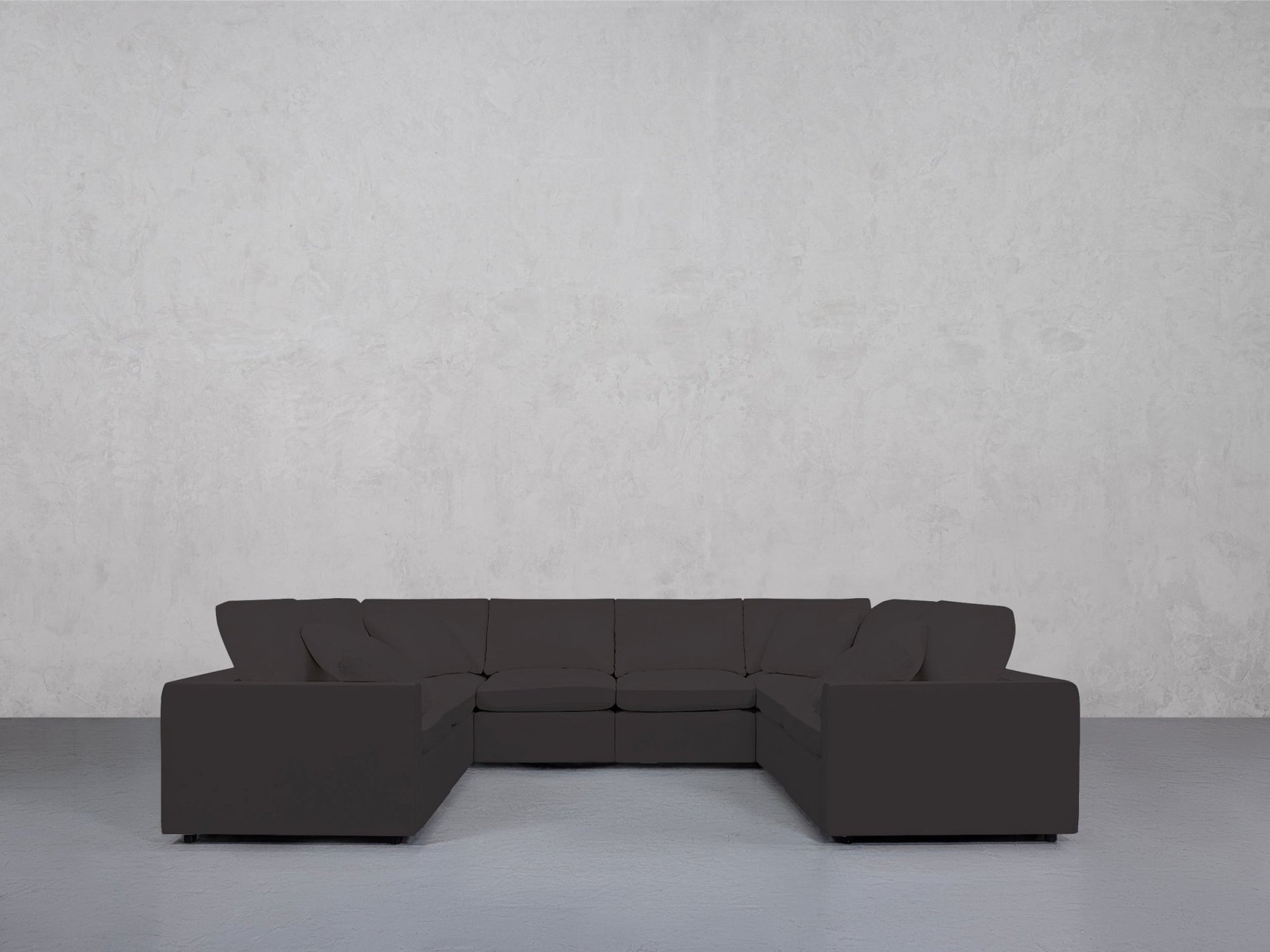 8-Seat Modular U-Sectional (Thin Arms) - 7th Avenue