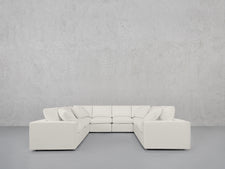 8-Seat Modular U-Sectional