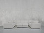 9 - Seat Modular U - Sectional with Double Ottoman - 7th Avenue