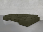 9-Seat Modular U-Sectional with Double Ottoman - 7th Avenue