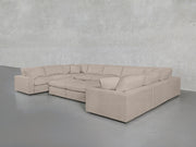 9-Seat Modular U-Sectional with Double Ottoman - 7th Avenue