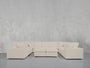 9 - Seat Modular U - Sectional with Double Ottoman - 7th Avenue