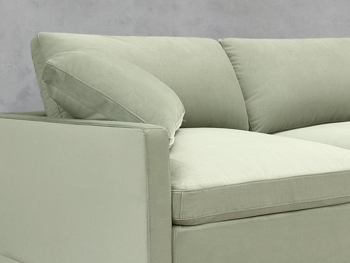 9-Seat Modular U-Sectional with Double Ottoman (Thin Arms) - 7th Avenue
