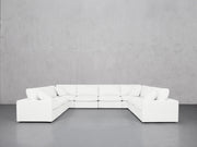 8-Seat Modular U-Sectional (Thin Arms)